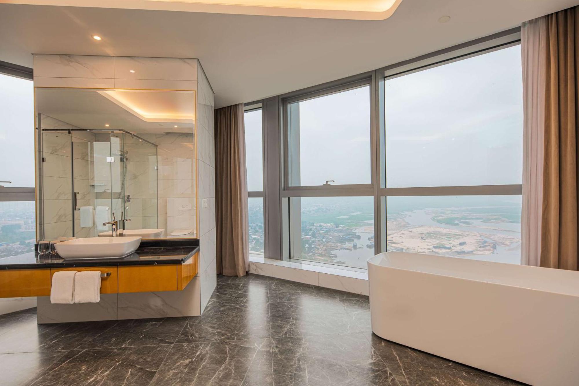 Hilton Brazzaville Les Tours Jumelles Hotel & Residences Экстерьер фото
